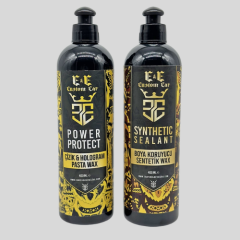 E&E Custom Car Çizik ve Hologram Pasta Wax 400 ml ve Boya koruyucu Sentetik Wax 400 ml