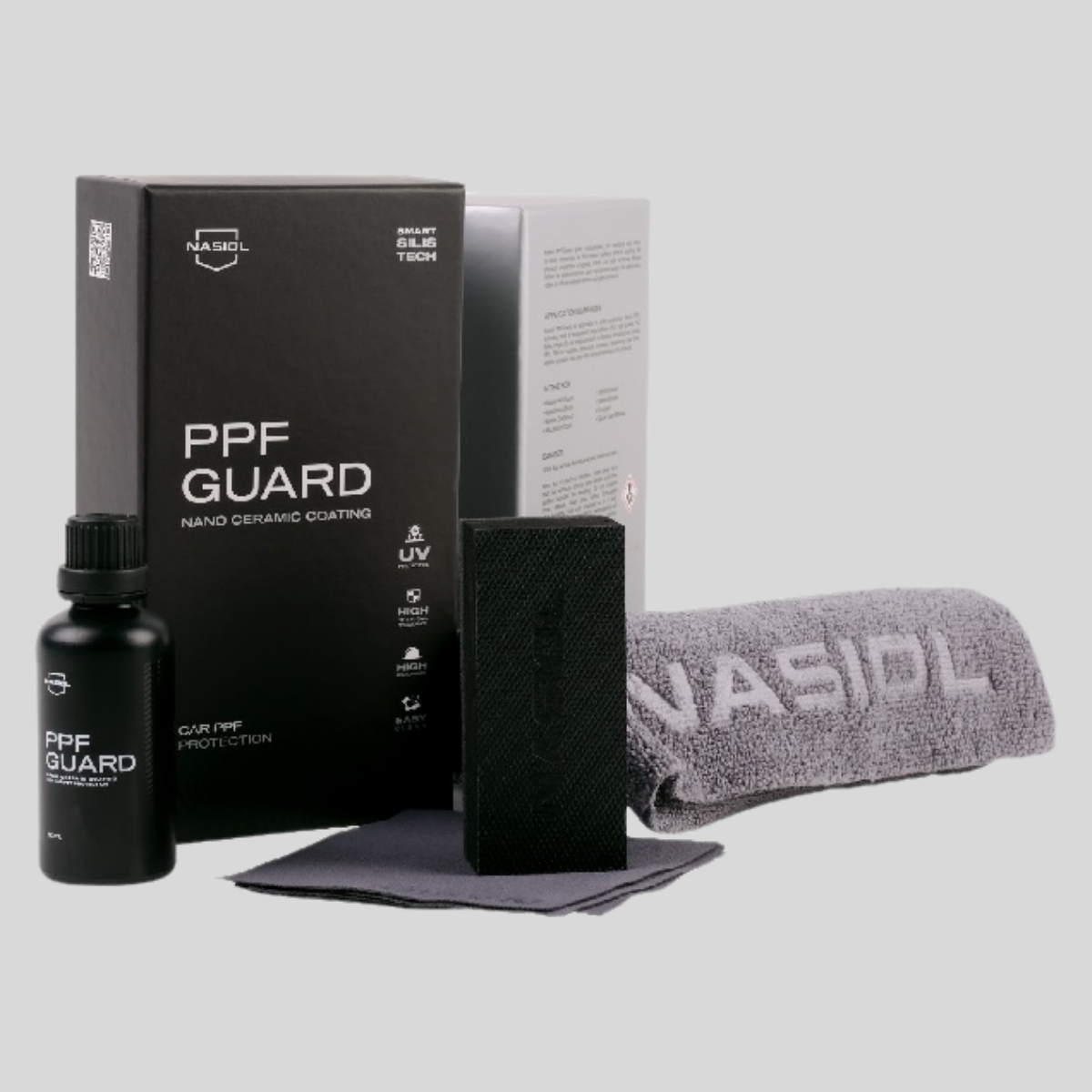 Nasiol PPF Guard Araç Boya Koruma Filmi (PPF) İçin Nano Seramik Kaplama 50 mL (1,5 Yıl Etkili)